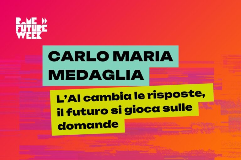 Carlo Maria Medaglia - Rome Future Week