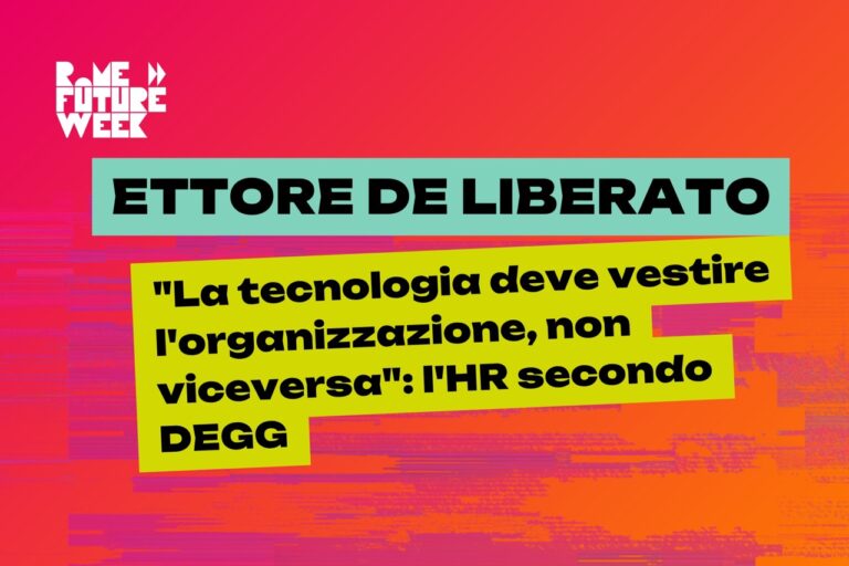 Digitalizzazione HR Degg - Rome Future Week